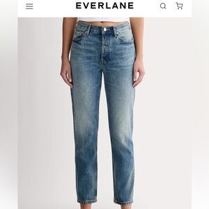 Everlane 90s Cheeky Jeans - Mid Atlantic Blue